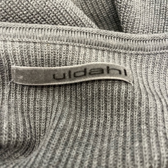 Uldahl designer sweater size M, bought in Iceland. Raccoon fur on sleeves. - Picture 3 of 5